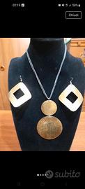 set collana e orecchini