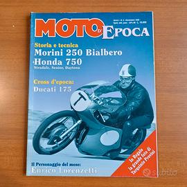 Rivista Moto d'Epoca 1995 Morini 250 Bialbero Hond