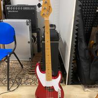 KING PB400CA P BASS TYPE CANDY APPLE RED
