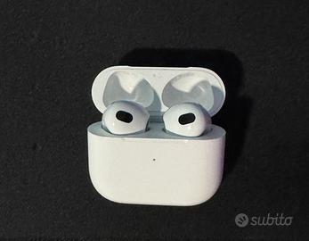 AirPods 3ª Generazione originali Apple + Custodia