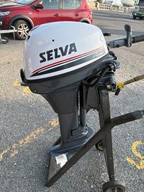 Selva/yamaha 9.9 cv Pike nuovo gambo lungo