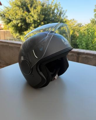 Casco Moto Jet AGV-Taglia S-Come nuovo con fodera