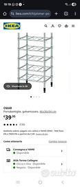 Portabottiglie ikea omar