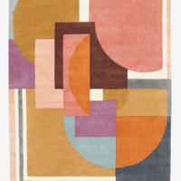 Tappeto arty rugvista multicolore geometrico