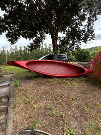 Canoa canadese gatz 490 (4,90mt) pari al nuovo