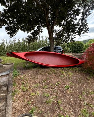 Canoa canadese gatz 490 (4,90mt) pari al nuovo