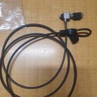 CAVO CON LUCCHETTO Di SICUREZZA x PC , Monitor