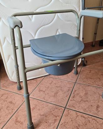 Sedia comoda wc per anziani