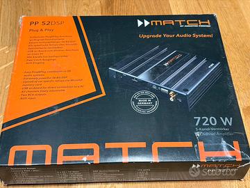 Processore dsp amplificatore match pp52dsp