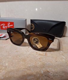 Rayban State Street Striped Havana