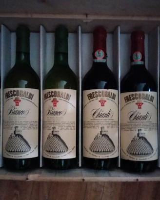 Vino vini cassetta legno frescobaldi
