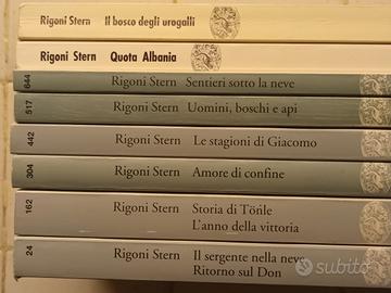 MARIO RIGONI STERN EINAUDI 8 VOLUMI