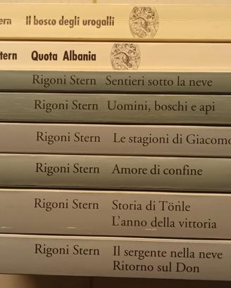 MARIO RIGONI STERN EINAUDI 8 VOLUMI