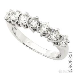 Anello veretta 0,85ct