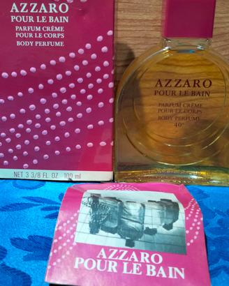 profumo vintage rarissimo anni 80 AZZARO 