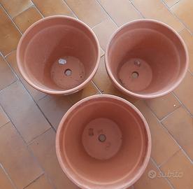 vasi terracotta cm 27 e cm25