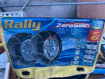 Catene neve Rally ZeroSlik gr.6 montaggio rapido