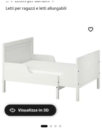 Lettino allungabile 