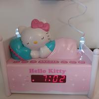 radio sveglia hello kitty