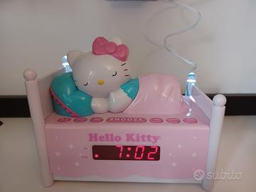 radio sveglia hello kitty