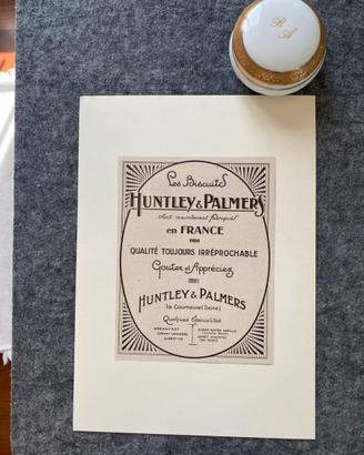 Pubblicità autentica Art déco grafica 1925