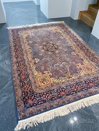 TAPPETO ANNODATO A MANO  ORIENTALE AGRA 160x240