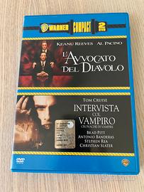 Dvd L’Avvocato del diavolo+Intervista col vampiro
