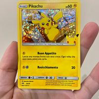 Carta Pokémon pikachu holo RARA