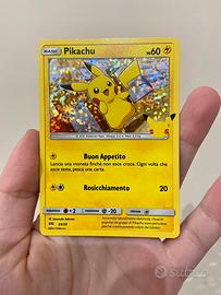 Carta Pokémon pikachu holo RARA