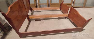 Giroletto anni 50 in radica di noce