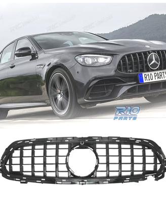 GRIGLIA PER MERCEDES W213 21-23 LOOK GTR NERO LUCI