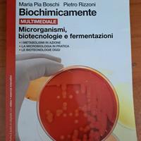 Libro scolastico di biochimica della zanichelli