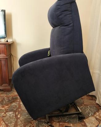 poltrona elettrica reclinabile alzapersona