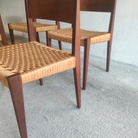 N. 4 sedie anni 60_ Isa Bergamo. Prezzo CAD