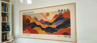 Quadro su tela 200x100 Yamo Kosana 