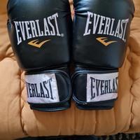 Guantoni da Boxe Everlast Ta:10 + corda 