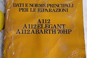 Manuale lancia A112 dati e norme per le riparazion