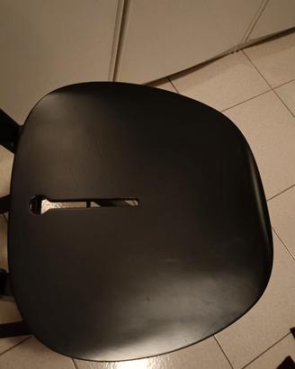 Sedie legno nero