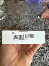 Iphone 16 bianco 128gb ancora imballato