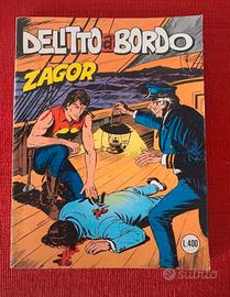 Zagor Delitto a Bordo 1978 LEGGERE