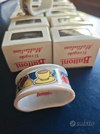 Segnaposti vintage tovaglioli per tavola - Buitoni