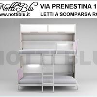 Letto a Scomparsa a castello in armadio Roma