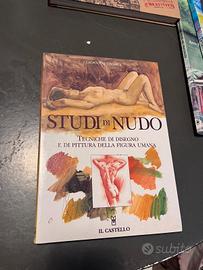 libro studi di nudo tecniche di disegno 