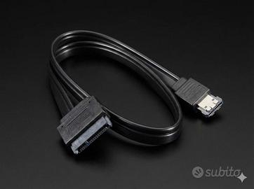 Cavo power eSATA per HDD sata 7+15 5v 22p 50cm