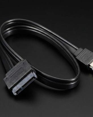 Cavo power eSATA per HDD sata 7+15 5v 22p 50cm