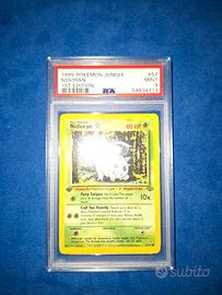 Carta Pokemon Nidoran Jungle 57/64 ENG PSA 9