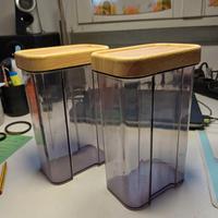 2 contenitori da cucina in plastica marca robex