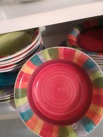 set piatti in ceramica 