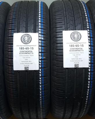 4 GOMME 185 65 15 CONTINENTAL A75210