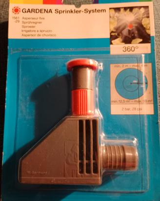 Irrigatore a spruzzo 180°, 270°, 360°